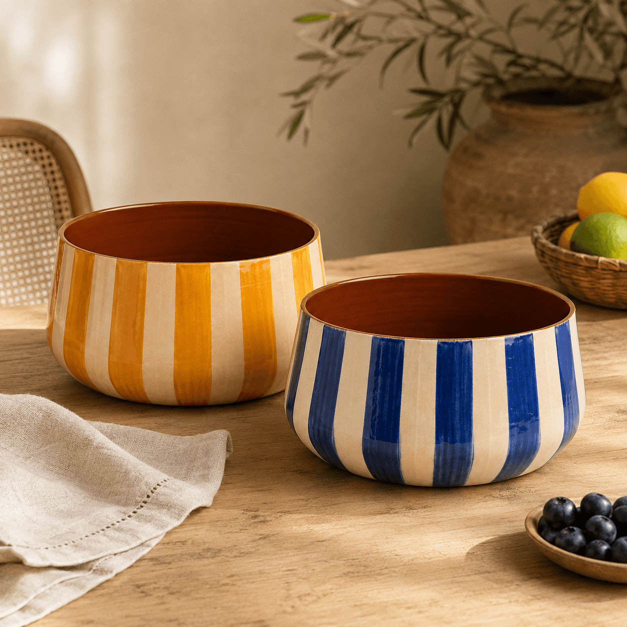 Bowl Grande Casa Cubista · Terracota portuguesa · Portugal · Kalathia